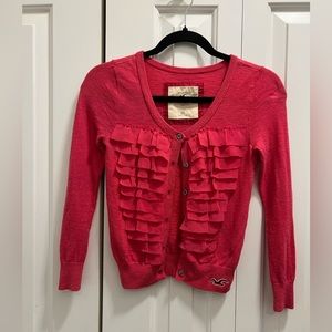 Hollister Cardigan with Frills